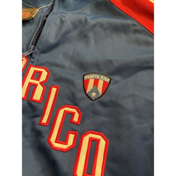 Vintage Tropi Co PUERTO RICO Track Jacket Size L NWT - Picture 4 of 11